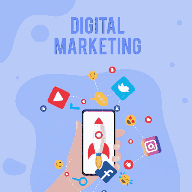 digital marketing animation